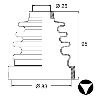 FUELLE (L/C) TOYOTA COROLLA 1.6-1.8-2.0 XLI-XEI-SE-G (02.) // FIAT PALIO TRICETA