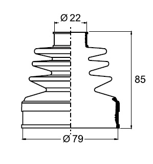 FUELLE (L/C) HONDA CIVIC - ACCORD - PRELUDE (93-99) / FRONTIER 15/..