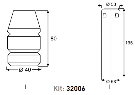 TOPE y FUELLE AM (T) CHEV CORSA