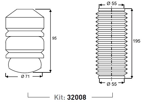 TOPE y FUELLE AM (D) FIAT PALIO / SIENA