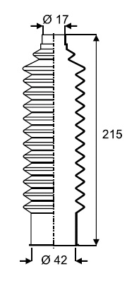 FUELLE CREM (M) (DER) VW 1500 MECANICA