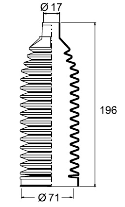 FUELLE CREM (H) (IZQ/DER) VW AMAROK HIDRAULICA