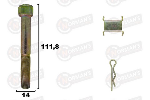 KIT CALIPER CHEVROLET C20 / D20 / FORD F1000 BOSCH DEL.