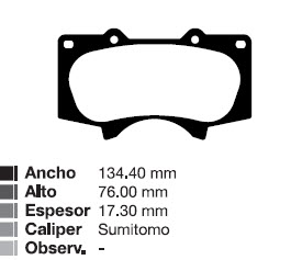 PAST TOYOTA HILUX  /  SW4 05/... con caja automatica   DEL