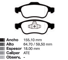 PAST REN DUSTER / OROCH / FLUENCE  2.0 / MEGANE III / SCENIC III DEL  SIST.TEVES
