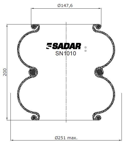 FUELLE ACOPLADO 230 Bilobular