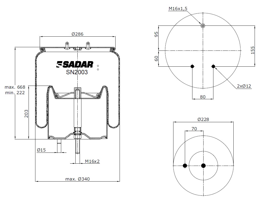 FUELLE CAMION SCANIA SERIE P-340 6X2 Lobular