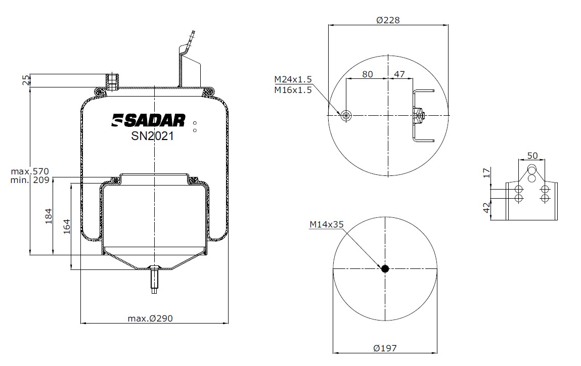 MUELLE CAMION VOLVO FH Lobular