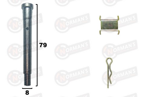 KIT CALIPER CHEVROLET C20 / D20 / FORD F1000 BOSCH DEL.