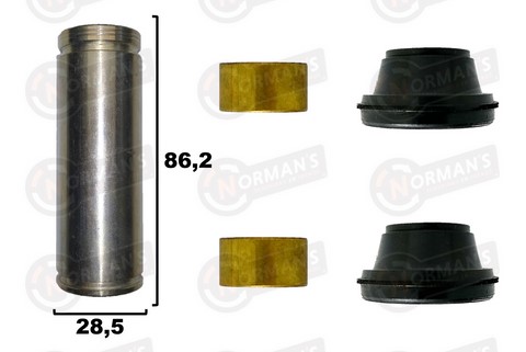 KIT CALIPER STD. BUJES AUTOLUBRICADOS CHEVROLET C20 / D20 / FORD F1000 BOSCH DEL.