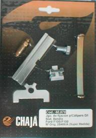 KIT FIJACION CALIPERS IZQ./DER. FORD F100-F150 SUPER MEDIDA