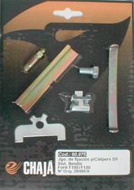 KIT FIJACION CALIPERS IZQ./DER. FORD F100-F150