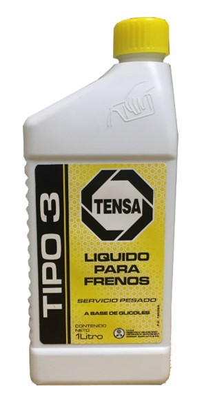 LIQ FREN DOT3 ENVASE 1 LT. CAJA DE 12 UNIDADES TENSA