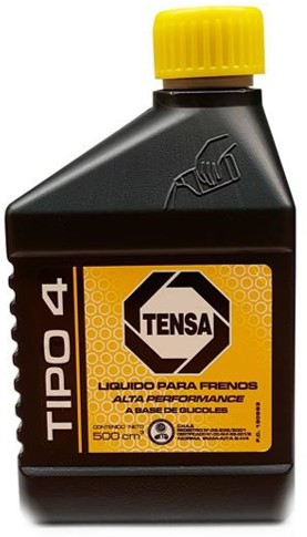 LIQ FREN DOT4 ENVASE 500 CM³ CAJA DE 24 UNIDADES TENSA