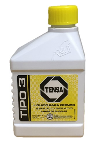 LIQ FREN DOT3 ENVASE 500 CM³ CAJA DE 24 UNIDADES TENSA