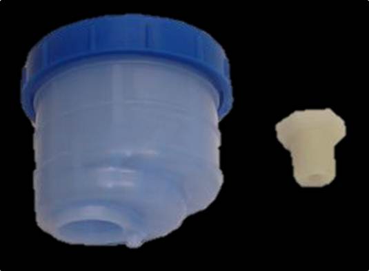DEPOSITO LIQUIDO FRENO FALCON CON TAPA Y TORNILLO